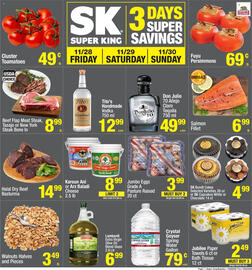 Super King Markets weekly ad week 48 Page 1