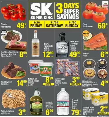 Super King Markets weekly ad