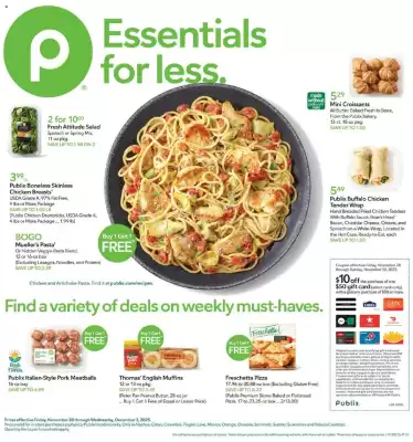 Publix weekly ad (valid until 4-12)