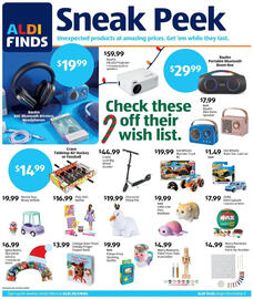 Aldi weekly ad week 49 Page 1
