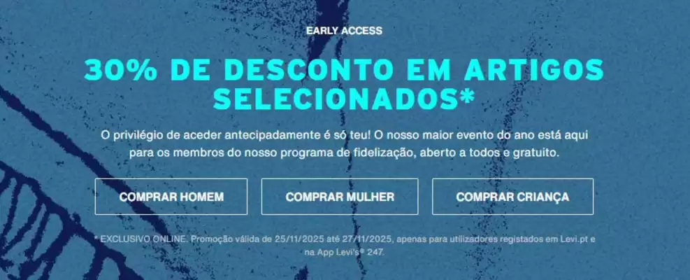 Folheto Levi's (válido até 27-11)