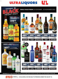 Ultra Liquors catalogue week 48 Page 1
