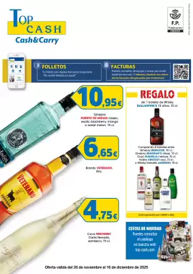 Folleto TOP Cash & Carry (válido hasta el 16-12)