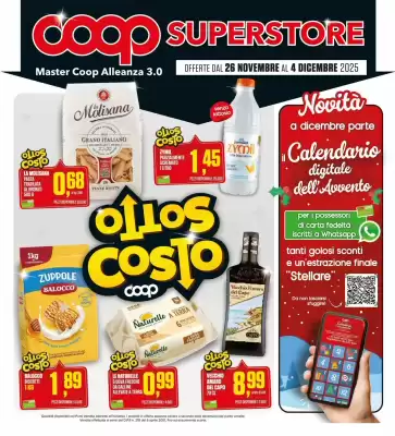 Volantino Coop Master Alleanza 3.0 (valido fino al 4-12)