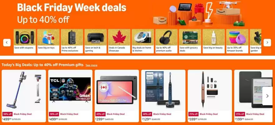 Amazon flyer (valid until 1-12)