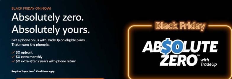 Freedom Mobile flyer week 48 Page 1