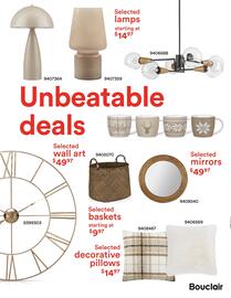 Bouclair Home flyer week 48 Page 2