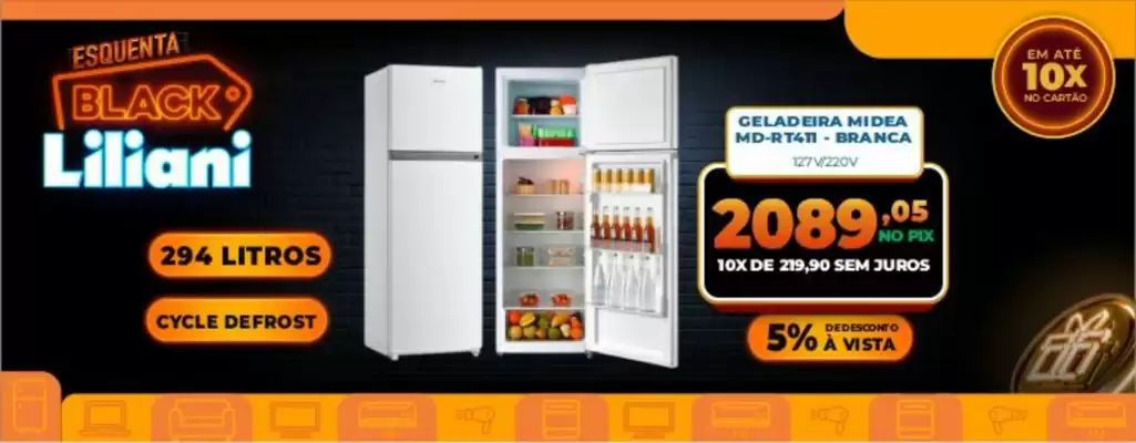 Magazine Liliani (válido até 30-11)