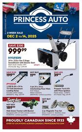 Princess Auto flyer week 48 Page 1