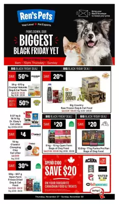 Ren’s Pets Depot flyer (valid until 2-12)