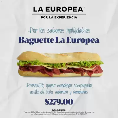 Catálogo La Europea (válido hasta 1-12)