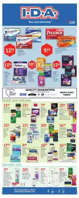 IDA Pharmacy flyer (valid until 3-12)