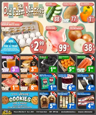 The Old Farm Market flyer (valid until 3-12)