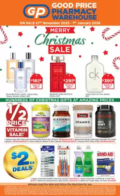 Good Price Pharmacy catalogue (valid until 7-01)