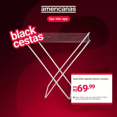 Encarte Lojas Americanas (válido até 2-12)