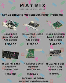 Matrix Warehouse catalogue week 48 Page 1