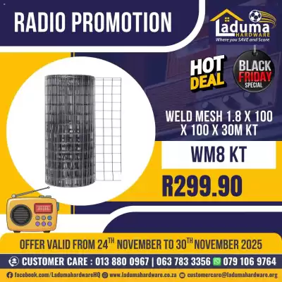 Laduma Hardware catalogue catalogue (valid until 30-11)