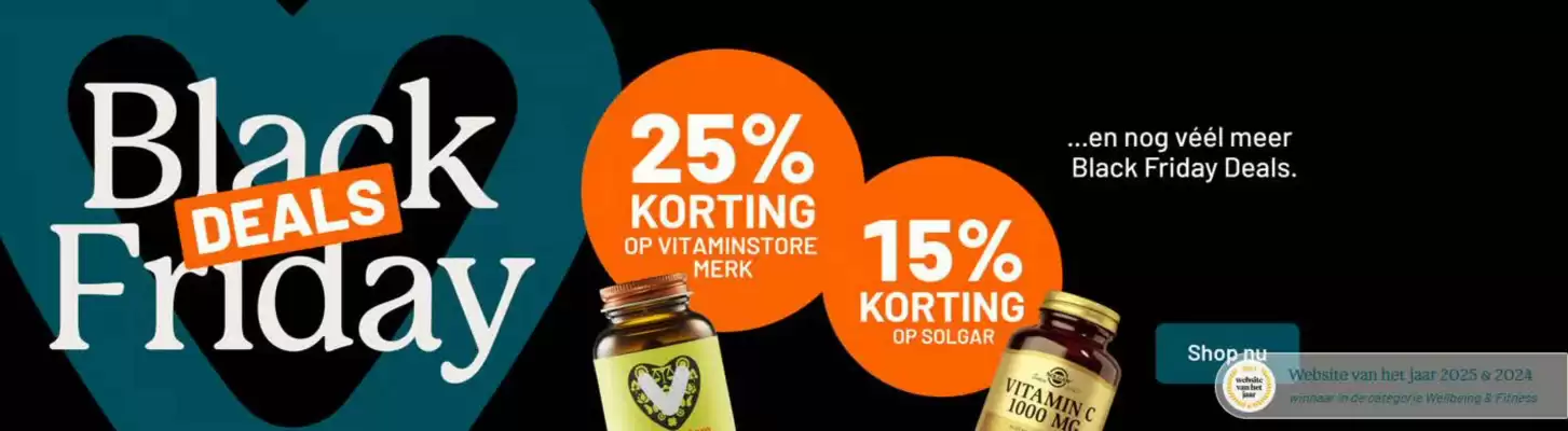 Vitaminstore folder (geldig t/m 30-11)