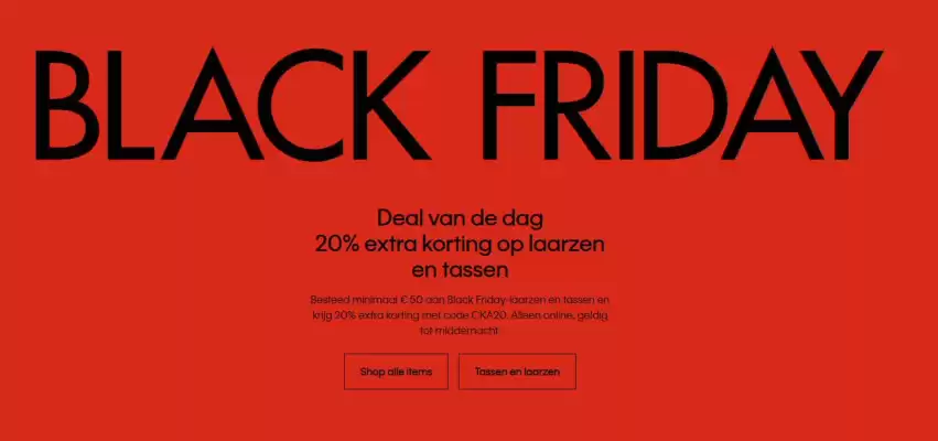 Calvin Klein folder (geldig t/m 30-11)