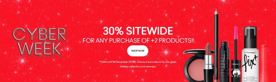 MAC Cosmetics catalogue Page 1