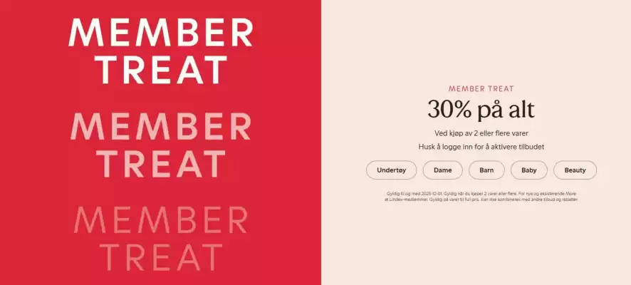 Lindex kundeavis (gyldig til 1-12)