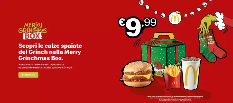 Volantino McDonald's (valido fino al 25-12)