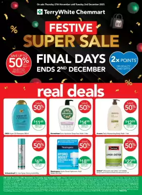 Terry White catalogue (valid until 2-12)