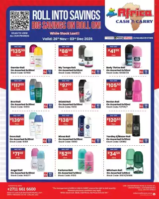 Africa Cash and Carry catalogue (valid until 3-12)