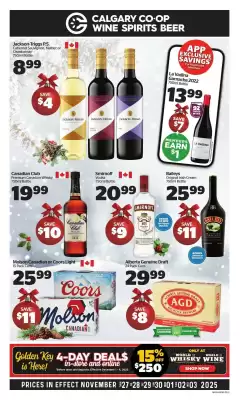Calgary Co-op flyer (valid until 15-12)