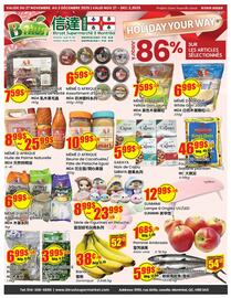 Btrust Supermarket flyer week 48 Page 1