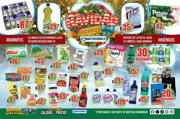 Folleto Super Gutiérrez (válido hasta 25-12)