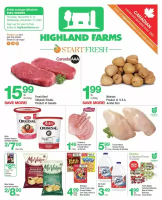 Highland Farms flyer (valid until 11-12)