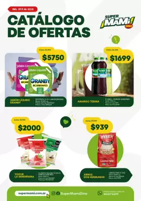 Catálogo Super MAMI (válido hasta 2-12)