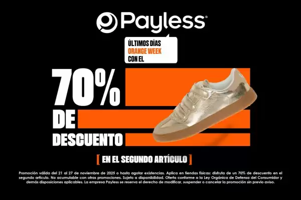 Catálogo Payless (válido hasta 27-11)