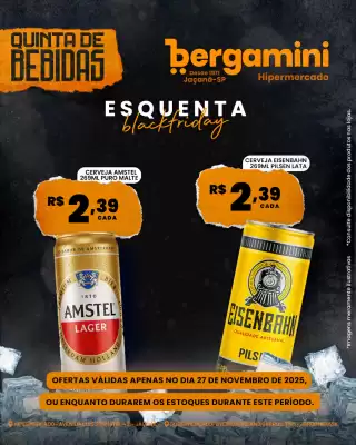 Catálogo Supermercado Bergamini (válido até 27-11)