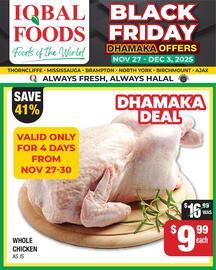 Iqbal Foods flyer week 48 Page 1