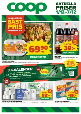 Coop reklamblad (giltig till och med 8-12)