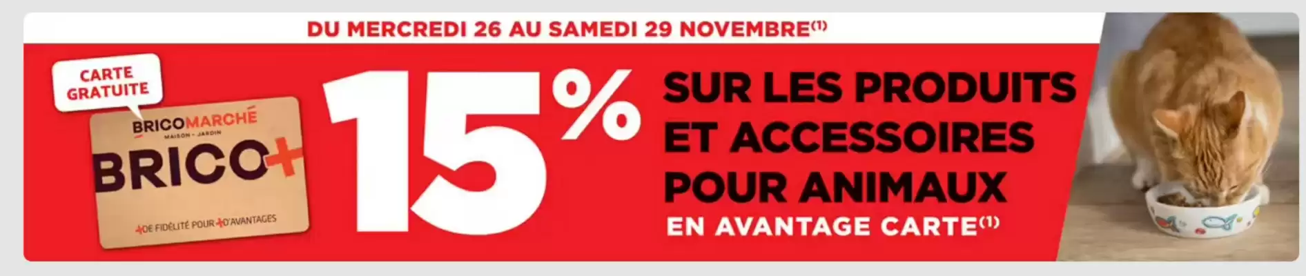 Catalogue Bricomarché (valable jusqu'au 29-11)