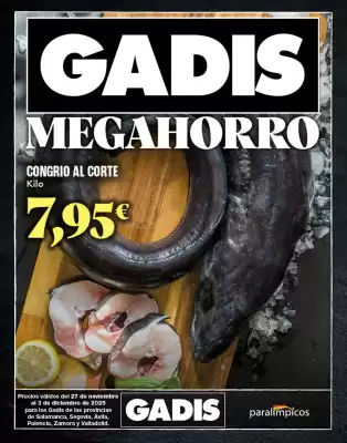 Folleto Gadis (válido hasta el 3-12)