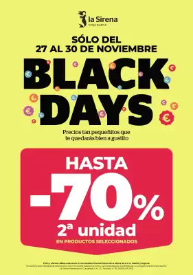 Catálogo La Sirena (válido hasta el 30-12)