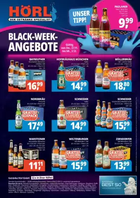 Hörl Getränke Prospekt (gültig bis 3-12)