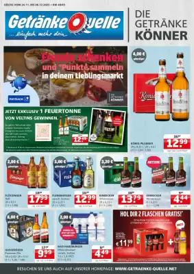 Getränke Quelle Prospekt (gültig bis 6-12)