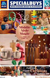 Aldi leaflet Page 1