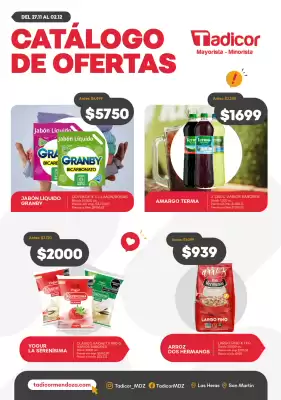 Catálogo Supermercados Tadicor (válido hasta 2-12)