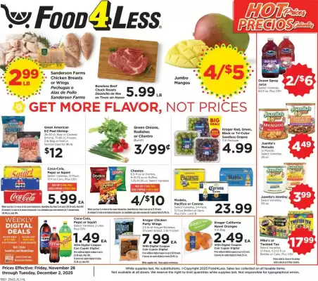 Food 4 Less weekly ad