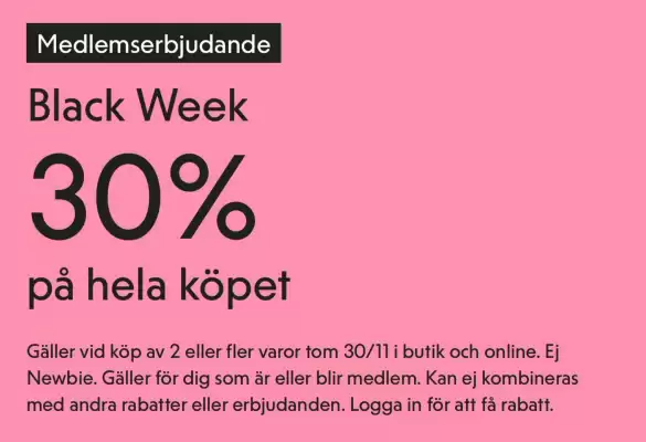 KappAhl reklamblad (giltig till och med 30-11)