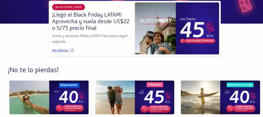 Catálogo Latam Airlines (válido hasta 30-11)