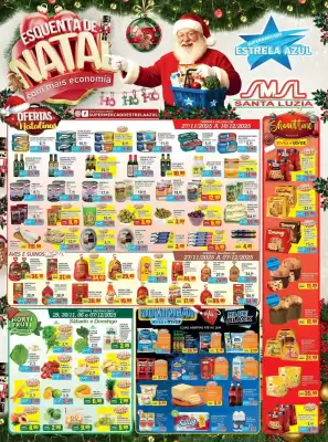 Folheto Supermercado Estrela Azul (válido até 10-12)