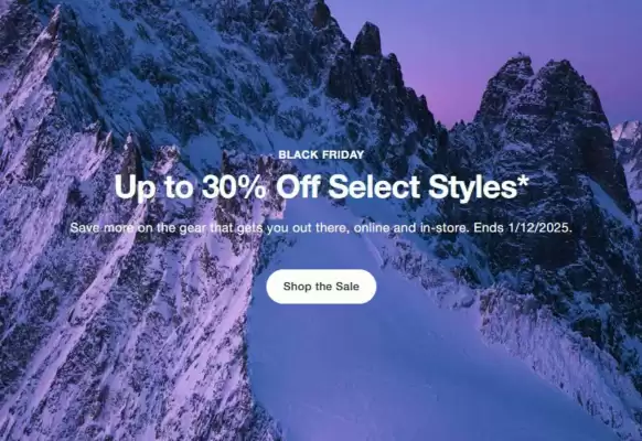 The North Face catalogue (valid until 2-12)