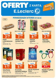 E.Leclerc gazetka tydzień 49 Strona 1